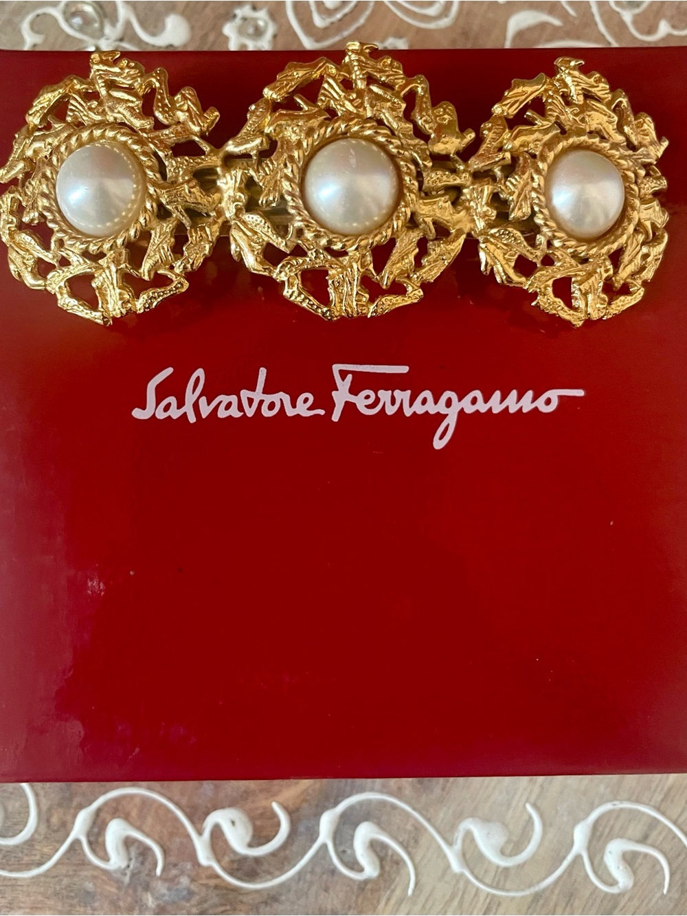 Salvatore Ferragamo Hair Barrette